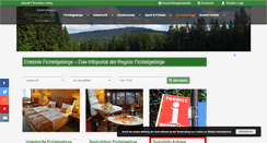 Desktop Screenshot of fichtelgebirge.net