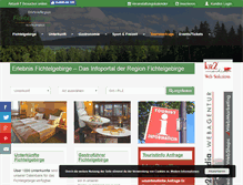 Tablet Screenshot of fichtelgebirge.net